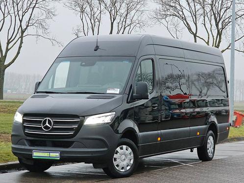 Zakelijke Lease |  Mercedes-Benz Sprinter 316 L3H2 DC 5p, Auto's, Bestelauto's, Onderhoudsboekje, Lease, Zwart, Handgeschakeld