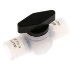 PFA 2-Weg Kogelkraan G 3/8 FKM Vacuüm, Verzenden, Nieuw