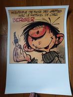 Franquin, André - 1 Offset Print - Gaston - Le bon berger, Boeken, Strips | Comics, Nieuw