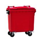 Afvalcontainer 770 liter rood, Nieuw, Ophalen of Verzenden