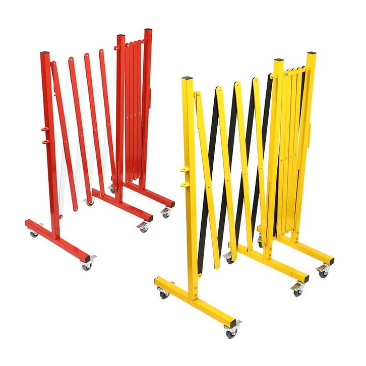 Harmonicahek op wieltjes - Staal - Binnen & Buiten - TB -, Zakelijke goederen, Kantoor en Winkelinrichting | Magazijn, Stelling en Opslag