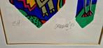 Corneille (1922-2010) - De Stropdas, litho en originele das, Antiek en Kunst