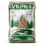 Verba Groen Houtpellets | ENplus A1 | 15 kg per zak - 5, Ophalen of Verzenden