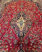 Groot perzisch tapijt Kashan 350x250 wollen vloerkleed iran, Bruin, 200 cm of meer, Ophalen of Verzenden, Zo goed als nieuw