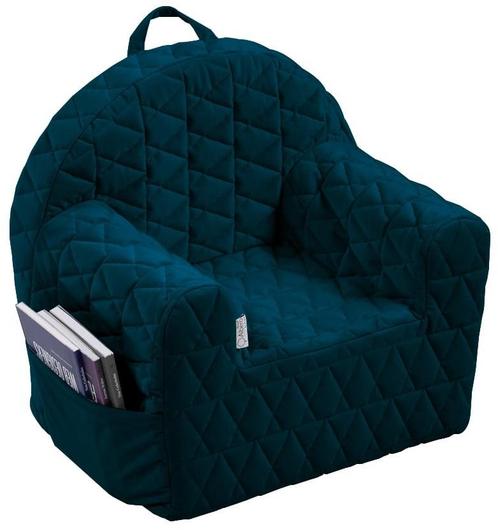Albero Mio Velvet Navy Kinderfauteuil, Kinderen en Baby's, Kinderkamer | Tafels en Stoelen, Nieuw, Verzenden