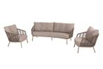 Taste Puglia loungeset (3-delig) - Latte, Verzenden, Nieuw, Overige materialen, Loungeset