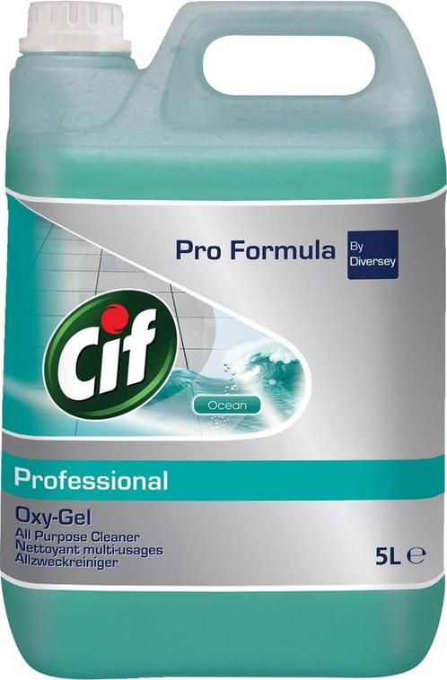 Cif Cif - allesreiniger - oceaan - fles van 5 liter, Zakelijke goederen, Partijgoederen en Retail | Verpakking en Verzending, Ophalen of Verzenden