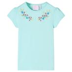 vidaXL Kindershirt 92 lichtzeeblauw, Verzenden, Nieuw