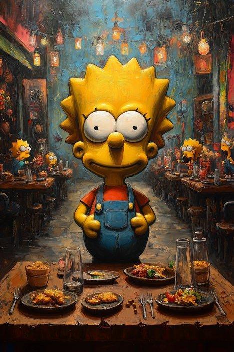 CoCo - Lisas Diner - XXL, Antiek en Kunst, Kunst | Schilderijen | Modern