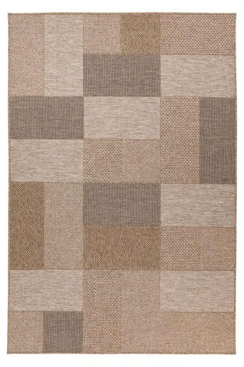 Buitenkleed | Costa | Patchwork | Nature | 120x170 cm, Huis en Inrichting, Stoffering | Tapijten en Kleden, Verzenden