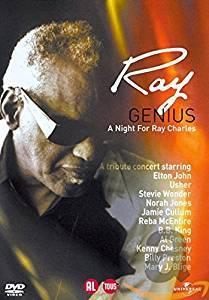 dvd - - Charles, Ray-Genius, A Night for Ray Charles, Cd's en Dvd's, Dvd's | Overige Dvd's, Zo goed als nieuw, Verzenden