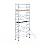 ALX rolsteiger 90 x 7,2m WH met voorloopleuning, Doe-het-zelf en Verbouw, Steigers, Verzenden, Nieuw, Rolsteiger of Kamersteiger