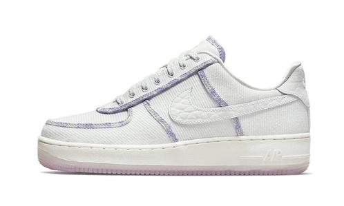 Nike Air Force 1 Low Lavender - maat 36.5 (Sneakers), Kleding | Dames, Schoenen, Sneakers of Gympen, Nieuw, Verzenden