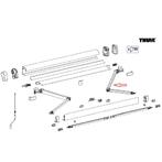 Thule 4900 Scharnierarm rechts 300-350, Caravans en Kamperen, Nieuw