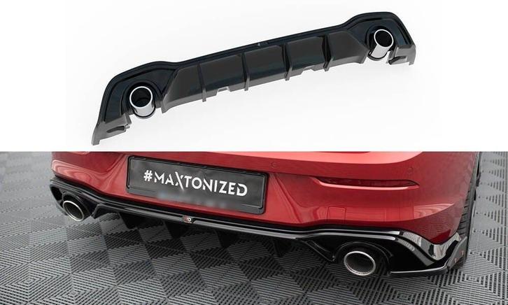Aggressive Diffuser voor Volkswagen Golf 8 GTE, Auto-onderdelen, Carrosserie en Plaatwerk, Achter, Nieuw, Volkswagen, Ophalen of Verzenden