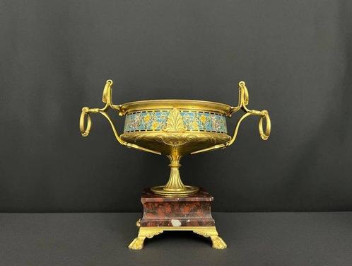 F. Barbedienne, Paris (1810-1892) - Tafelmiddenstuk - Brons,, Antiek en Kunst, Antiek | Meubels | Stoelen en Banken