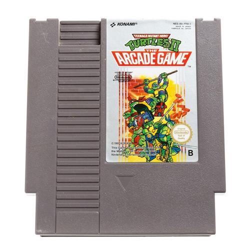 Teenage Mutant Ninja Turtles II - The Arcade Game (French), Spelcomputers en Games, Games | Nintendo NES, Zo goed als nieuw, Ophalen of Verzenden