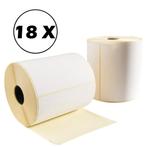 Merkloos Betaalbare A6 Labelrollen - 102x150mm, Wit, Ther..., Hobby en Vrije tijd, Gezelschapsspellen | Overige, Ophalen of Verzenden
