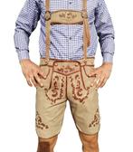 Lederhosen 100% geitenleder, Verzenden, Nieuw, Feestartikel