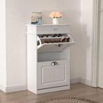 Smal Schoenenrek met 2 Klapdeuren – Witte Kast, Verzenden, Nieuw