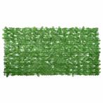 vidaXL Balkonscherm met groene bladeren 200x100 cm, Tuin en Terras, Verzenden, Nieuw