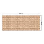 casa.pro Rietmat Allzio rol 10-15 mm 500x200 cm natural, Tuin en Terras, Verzenden, Nieuw