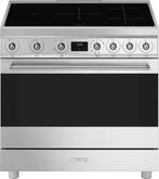 Smeg C9IMX2 inductie fornuis - rvs - 90 cm., Witgoed en Apparatuur, Fornuizen, Verzenden, 60 cm of meer, Nieuw, Energieklasse A of zuiniger