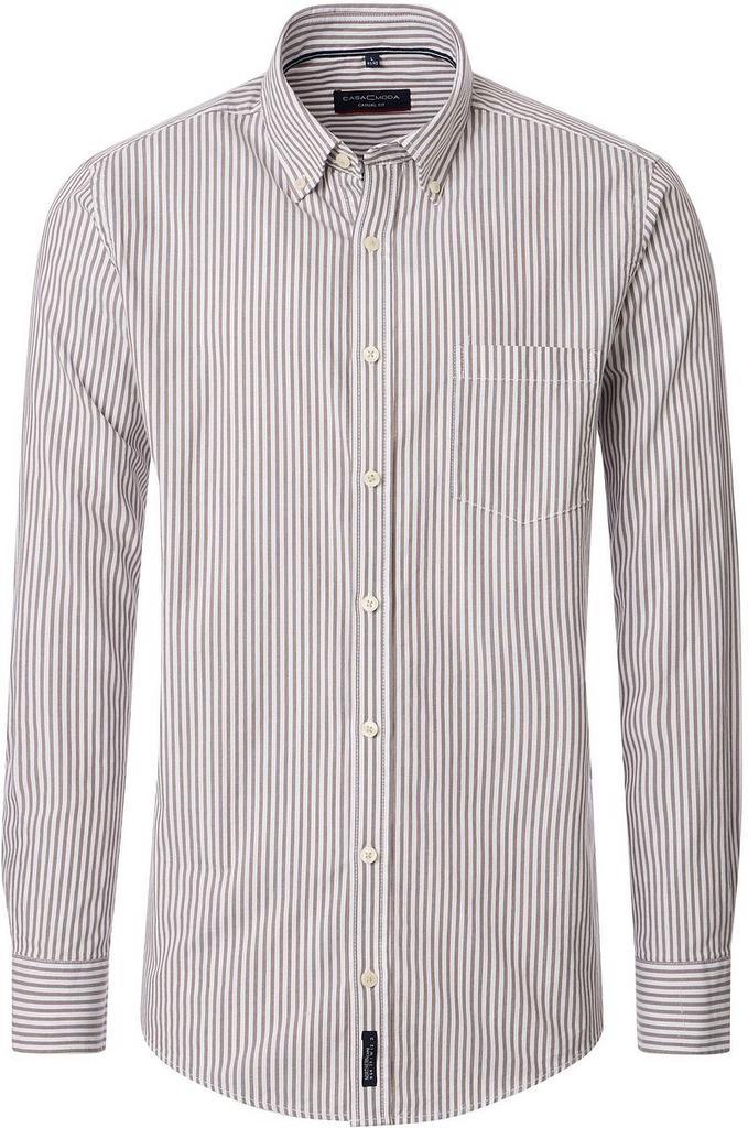 Casa Moda Overhemd Strepen Bruin maat 4XL Heren, Kleding | Heren, Overhemden, Bruin, Nieuw, Verzenden