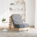 vidaXL Futon slaapbank met matras 70x206x11 cm massief, Huis en Inrichting, Verzenden, Nieuw, Bruin