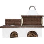 Buitenkeuken set bbq met gootsteen - brown firebrick &..., Huis en Inrichting, Ophalen of Verzenden, Nieuw