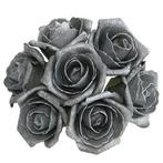 Foam roos emilia antique antracite / dark grey bundel 7, Ophalen of Verzenden, Nieuw