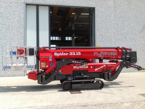 Platform Basket Spin hoogwerker 33.15 | 32,4 m werkhoogte, Zakelijke goederen, Machines en Bouw | Liften, Steigers en Ladders
