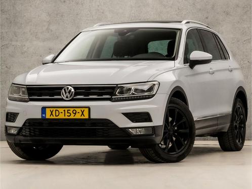 Zakelijke Lease |  Volkswagen Tiguan 1.5 TSI ACT Sportline B, Auto's, Volkswagen, Onderhoudsboekje, Lease, Zwart, Automaat, SUV of Terreinwagen