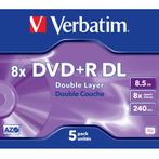 Verbatim DVD+R Double Layer discs in Jewel Case -, Ophalen of Verzenden, Nieuw in verpakking