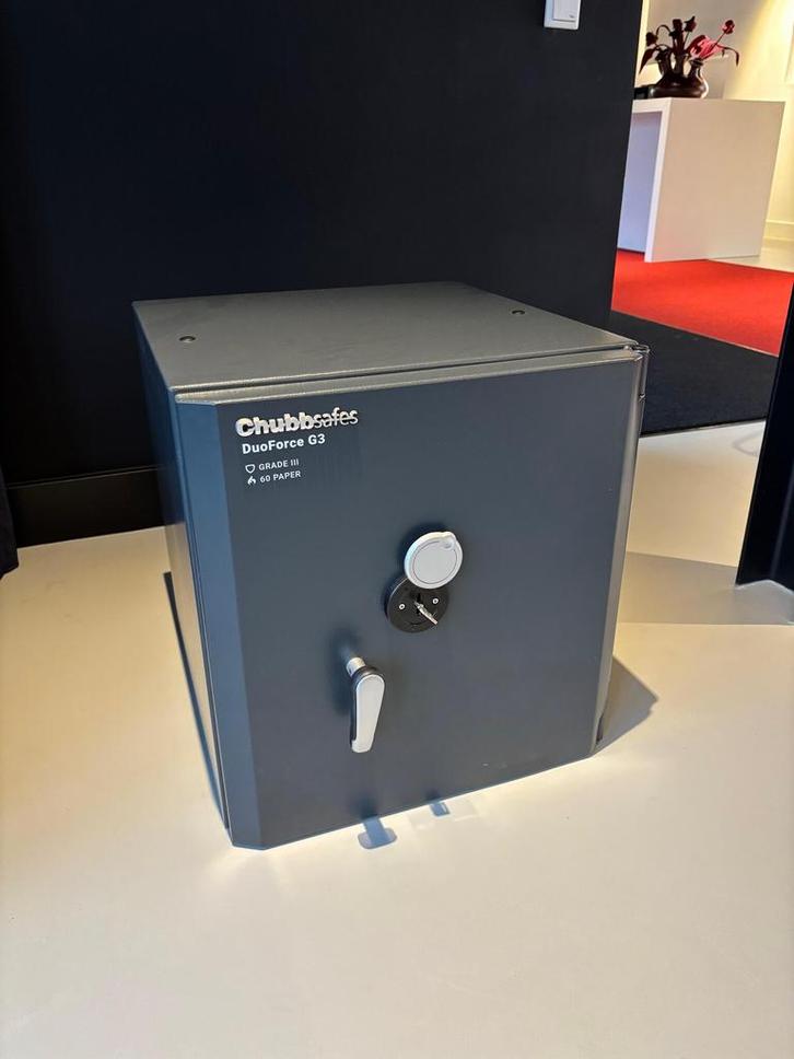 Chubbsafes DuoForce G3-65-KL-60 (Showroommodel), Huis en Inrichting, Brandblussers en Brandkasten, Brandkast, Nieuw, Ophalen of Verzenden