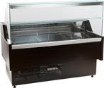 Combisteel Koeltoonbank Zwart | Oscar | +1°c/+10°c | 1584x81, Ophalen of Verzenden, Nieuw