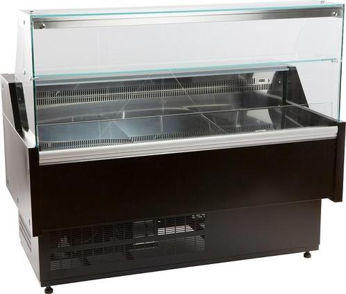 Combisteel Koeltoonbank Zwart | Oscar | +1°c/+10°c | 1584x81, Witgoed en Apparatuur, Koelkasten en IJskasten, Ophalen of Verzenden