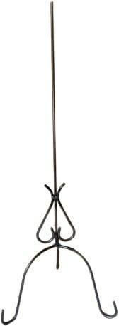 Metaalstaander mini torsohouder zo van de smid 44,5x18 cm, Huis en Inrichting, Woonaccessoires | Kunstplanten en Kunstbloemen