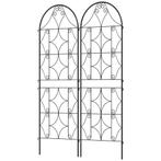 TRUUSK 2-delige Klimrek Set - Metaal - Roestvrij - 50x150 cm, Verzenden, Nieuw