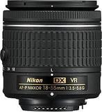 Nikon AF-P DX NIKKOR 18-55mm F3.5-5.6 G VR 55 mm filter, Zo goed als nieuw, Standaardlens, Verzenden