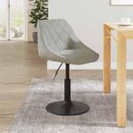 vidaXL Eetkamerstoel fluweel lichtgrijs, Huis en Inrichting, Stoelen, Verzenden, Nieuw, Grijs
