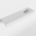 MONDIAZ LEX Talc vrijhangende solid surface wastafel 110cm., Ophalen of Verzenden, Nieuw, Overige typen
