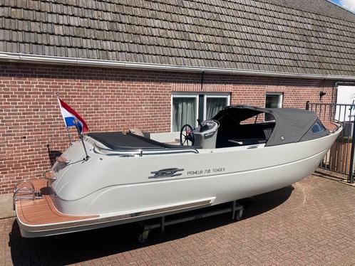 Primeur 710 met Suzuki 100 pk. | Vaarklaar |, Watersport en Boten, Sloepen, Buitenboordmotor, 70 pk of meer, 6 meter of meer, Benzine