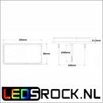 LED Achterlicht rechthoek 12/24 volt, Ophalen of Verzenden, Nieuw, Universele onderdelen