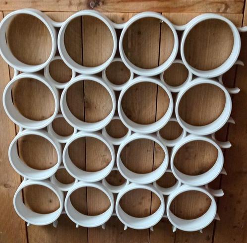 Wanddecoratie - space age wanddecoratie 70,er jaren -, Antiek en Kunst, Curiosa en Brocante
