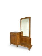 Wandtafel - Messing, Glas, Kersenhout, Antiek en Kunst