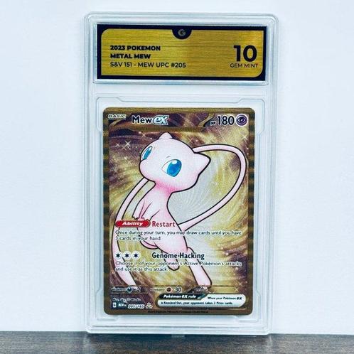 Pokémon Graded card - Metal Mew - Pokémon - GG 10, Hobby en Vrije tijd, Verzamelkaartspellen | Pokémon