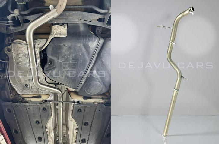 Dubbele middendemper delete  voor Audi A3 8V 1.4 TFSI, Auto diversen, Tuning en Styling, Ophalen of Verzenden