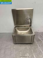 RVS Combisteel Wasbak met knie bedieining Horeca, Ophalen of Verzenden, Gebruikt