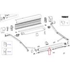 Thule 8000  Leadrail 3.50 wit, Caravans en Kamperen, Nieuw